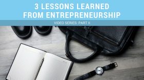 3 Lessons Learned From Entrepreneurship. Dr. Joshua Liu delivers his keynote presentation.