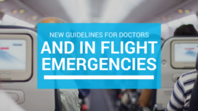 Airline flight and how doctors interact with passengers during emergencies