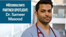 MDconsultatns partner spotlight DR Sameer Masood Banner