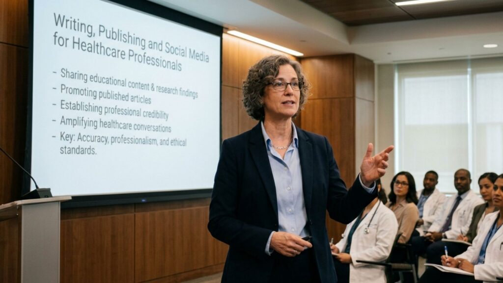 Writing Publishing and Social Media for Healthcare Professionals