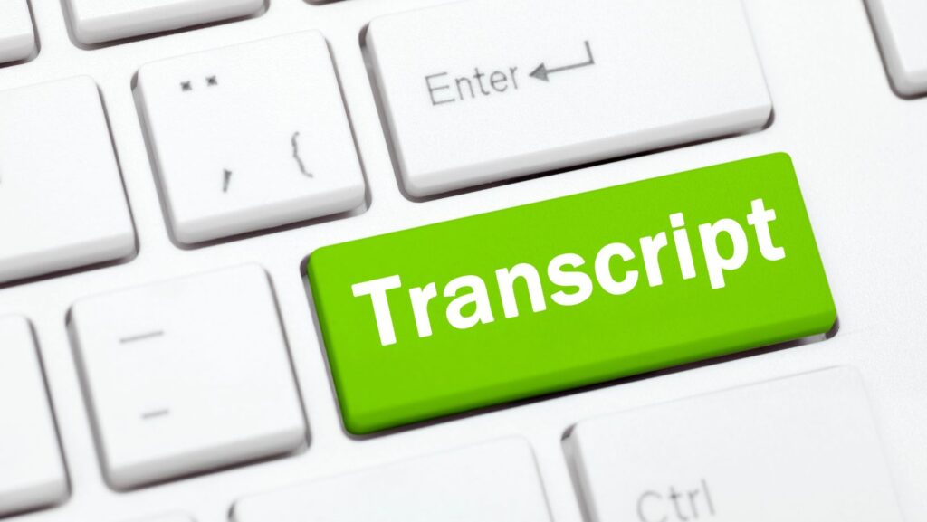 Real-time transcription