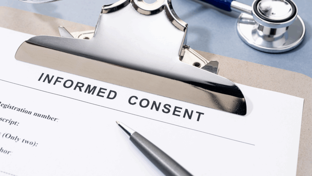 Updating patient consent processes.
