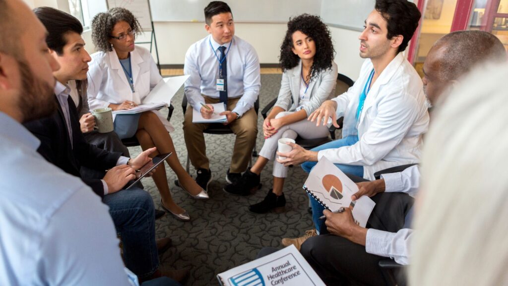 Networking in Canadian healthcare Medical association conferences