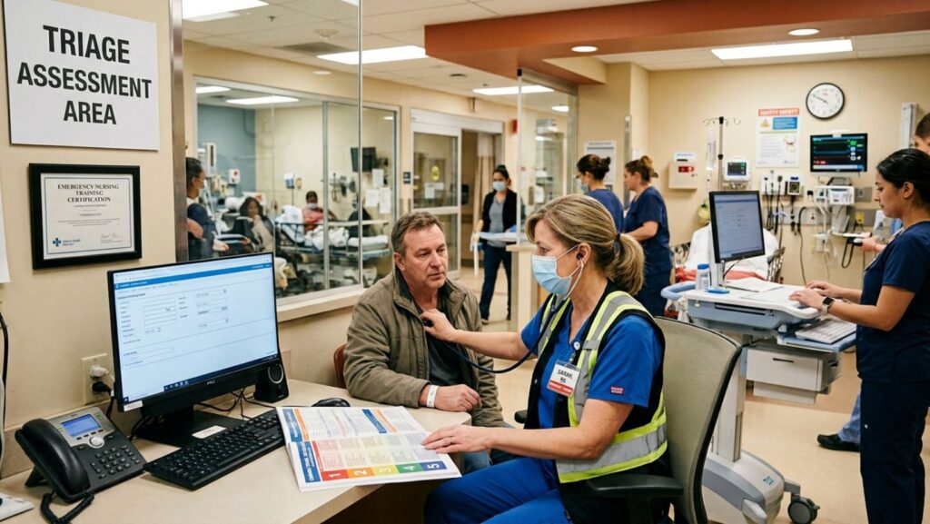 Who Performs Triage and How the Canadian Triage Acuity Scale Is Applied