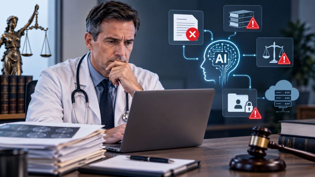 The Risks of AI in Medico Legal Work That Physicians Must Understand