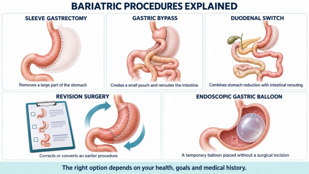 Bariatric Surgeon Procedures